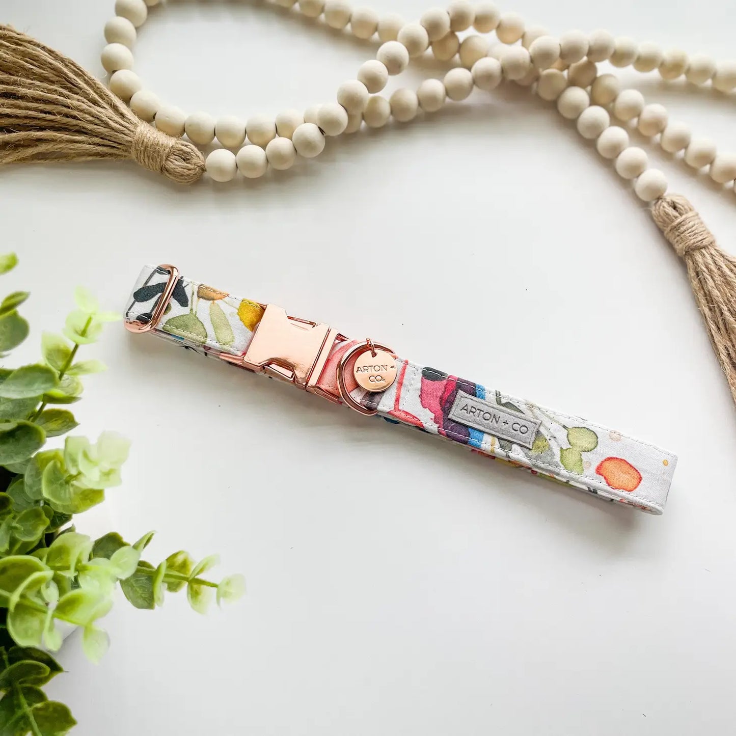 Arton + Co Floral Dog Collar