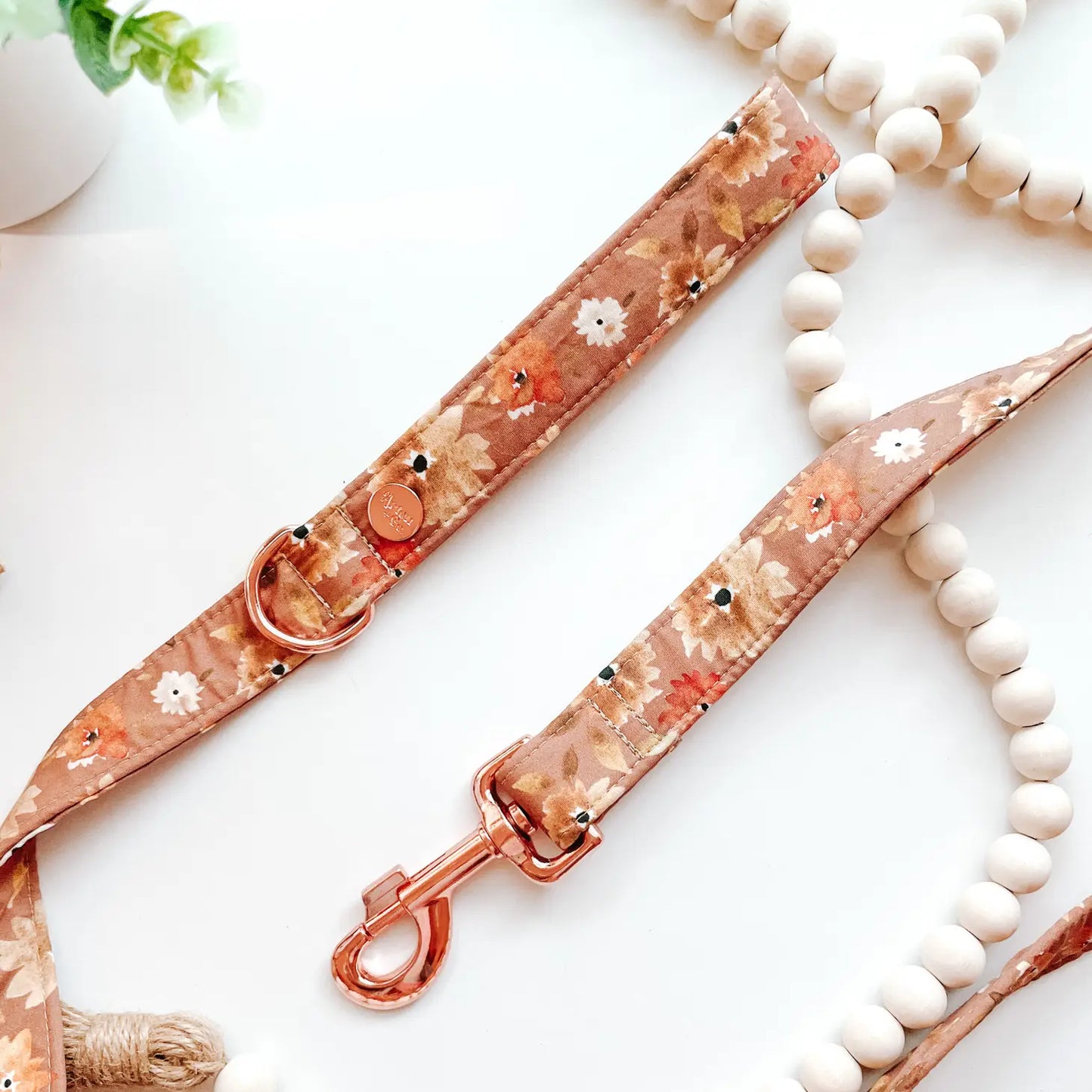 Arton+ Co Fall Flowers Dog Lead