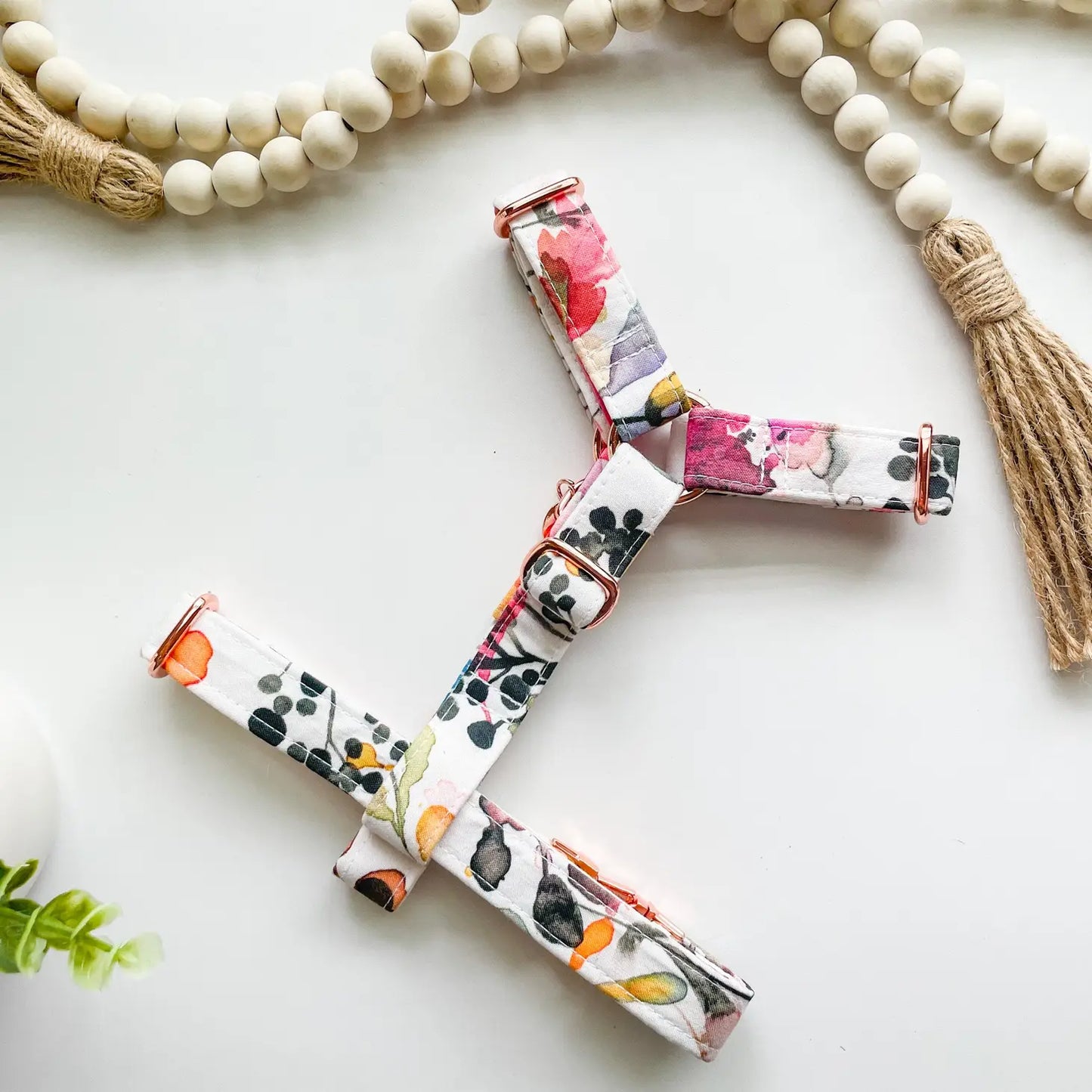Arton + Co Floral Strap Dog Harness