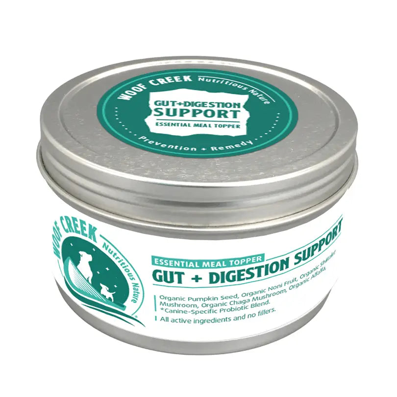 Woof Creek Nutritious Nature's Gut + Digestion Support | Essential Pre/Probiotic