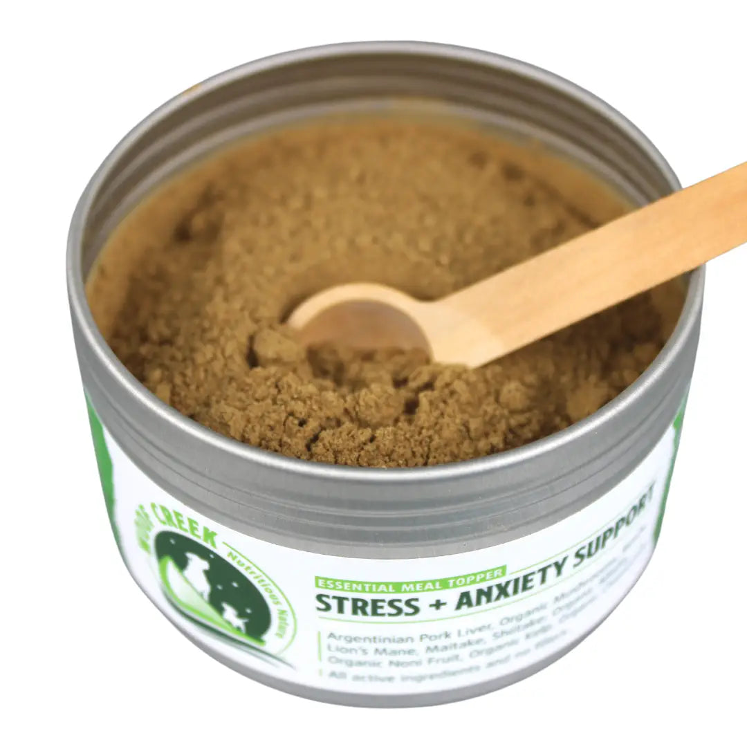 Woof Creek Nutritious Nature's Stress + Anxiety Support | Essential Meal Topper for Dogs