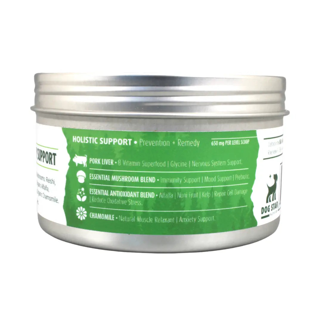 Woof Creek Nutritious Nature's Stress + Anxiety Support | Essential Meal Topper for Dogs