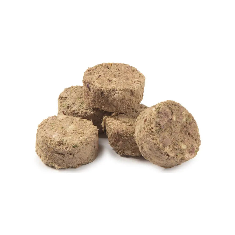 Side by Side Freeze Dried Raw Cooling Duck Mini Patties 12oz