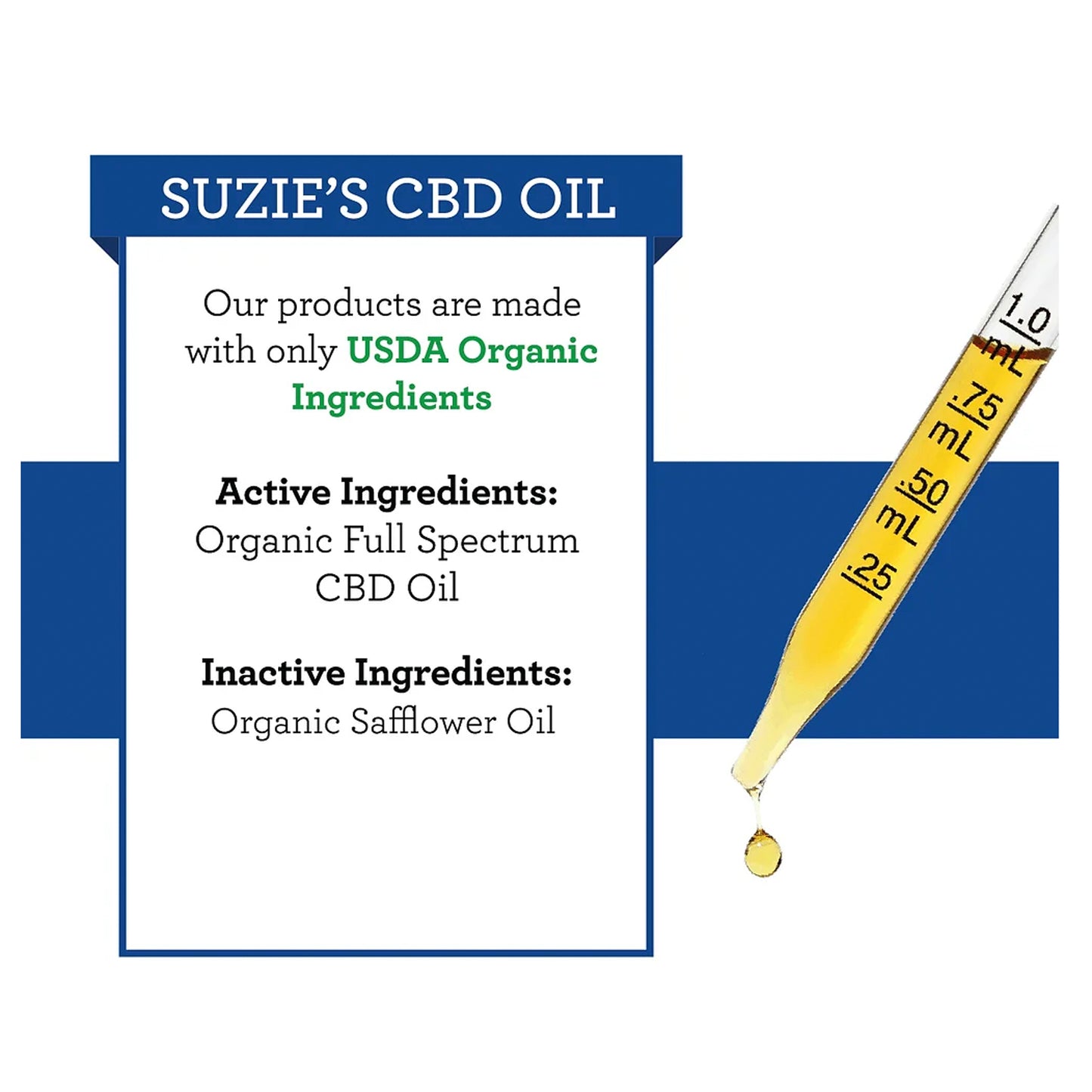 Suzie's CBD Drops 1oz