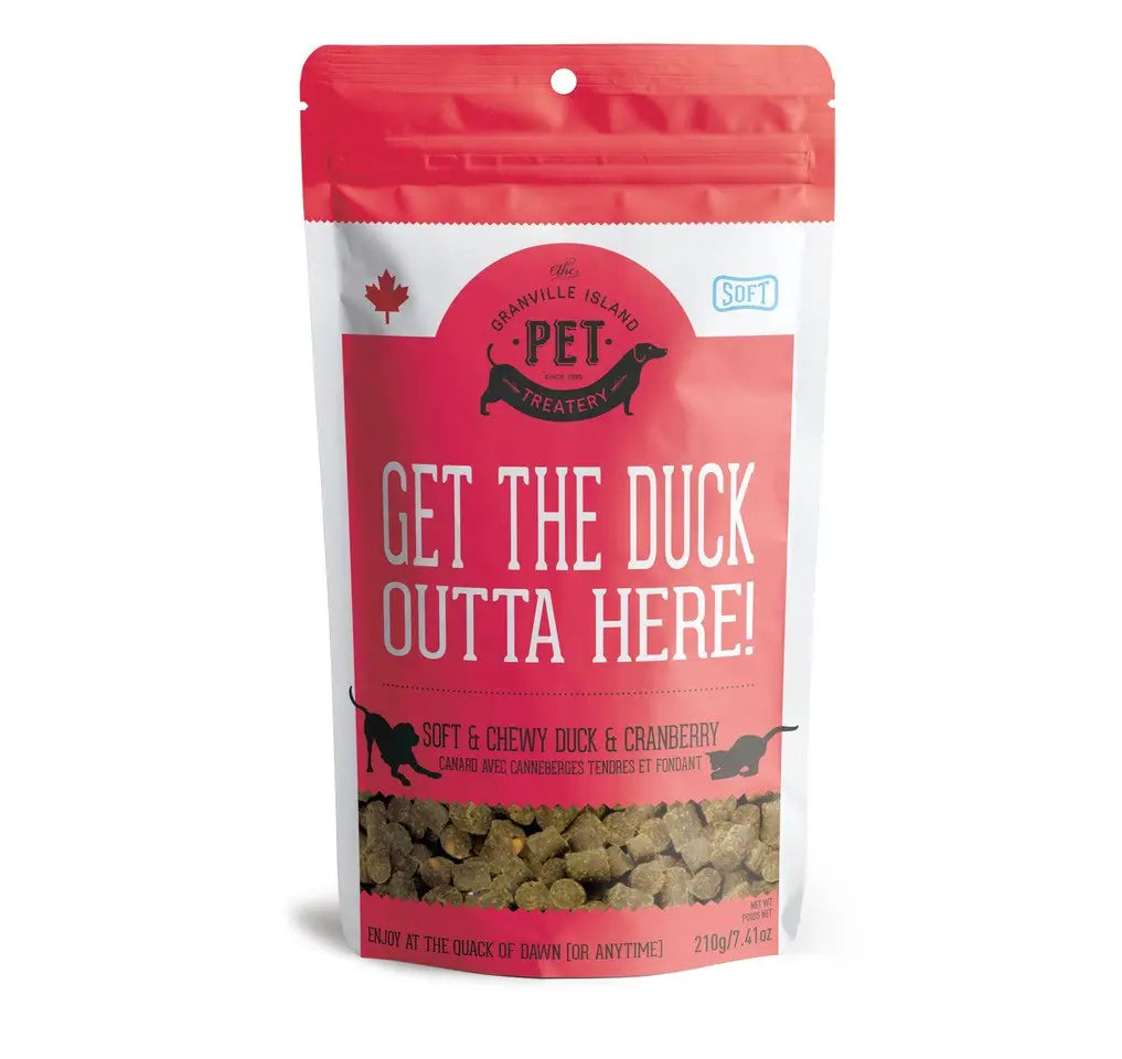Granville Get the Duck Outta Here Soft and Chewy Dog Treat