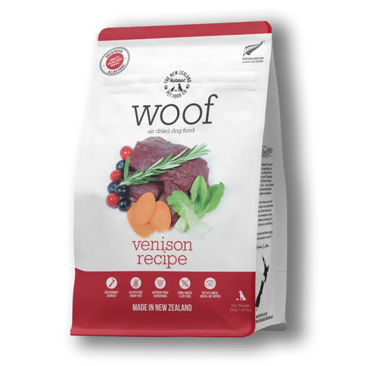 Woof Venison Air Dried Dog Food 26.5oz
