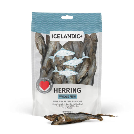 Icelandic+ Herring Whole Fish Dog Treats 3.0-oz