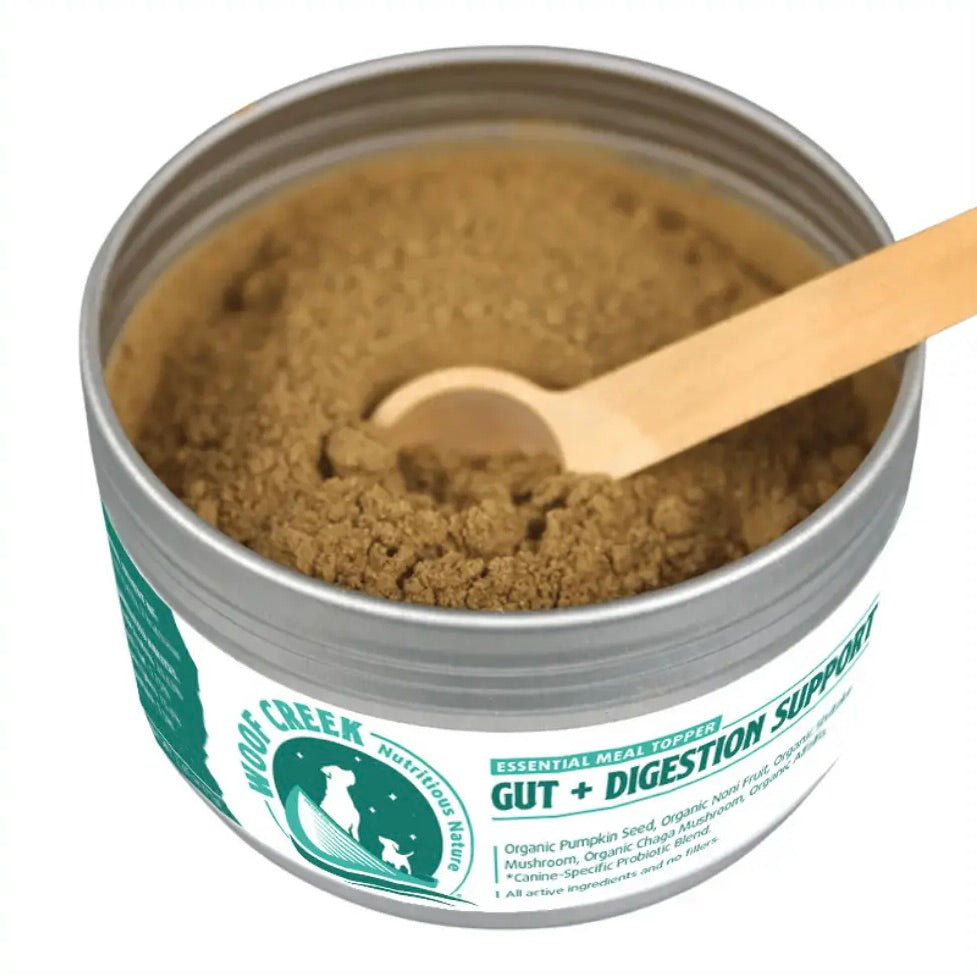 Woof Creek Nutritious Nature's Gut + Digestion Support | Essential Pre/Probiotic
