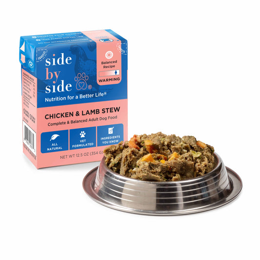 Side by Side Hearty Tetra Stew - Warming Chicken + Lamb 12.5oz